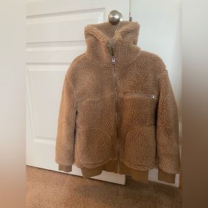 Aritzia Wilfred free teddy jacket